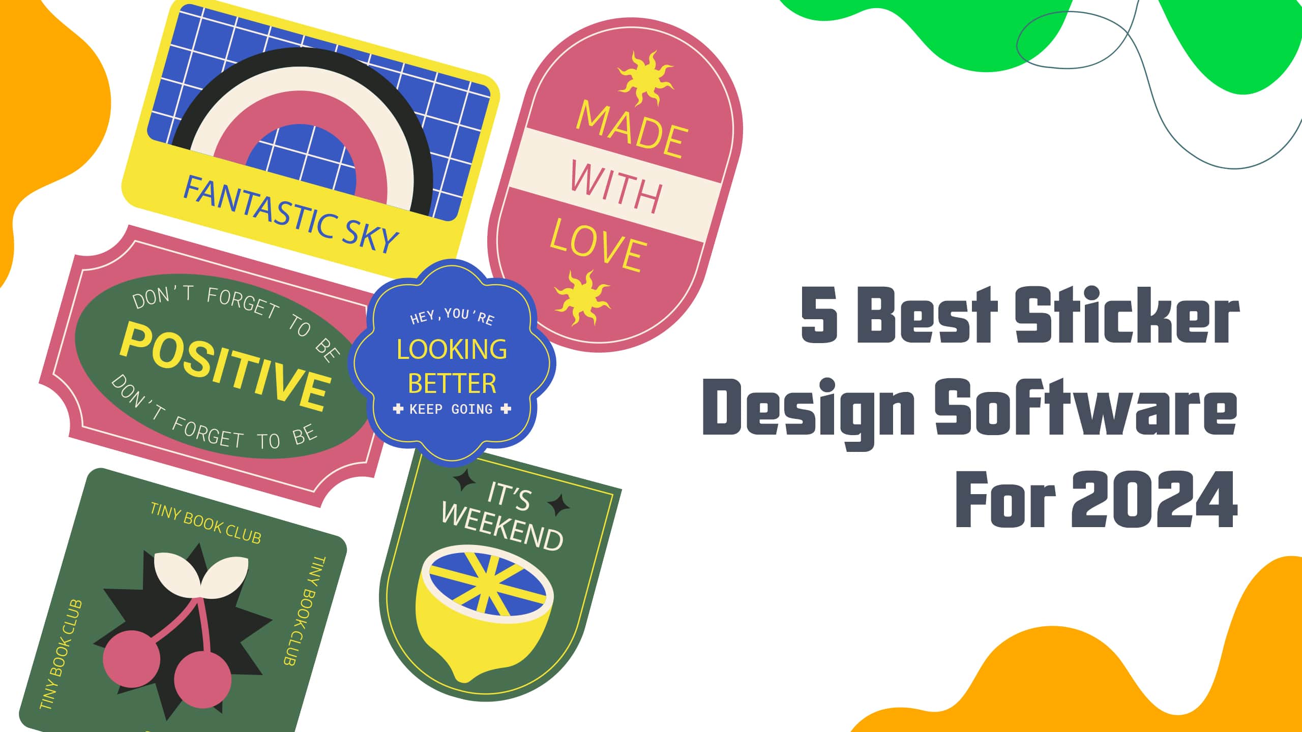5 Best Sticker Design Software For 2024