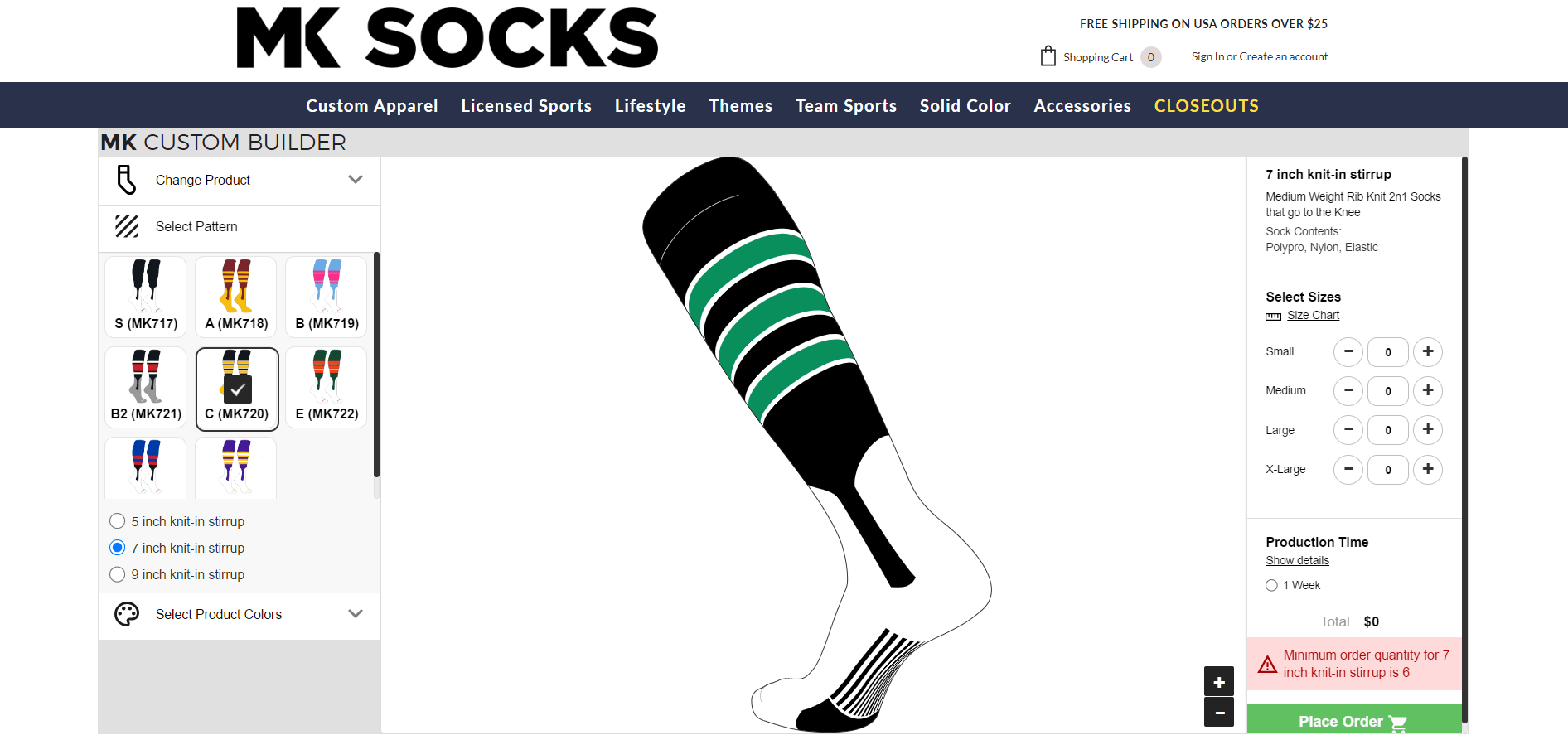 MK Socks