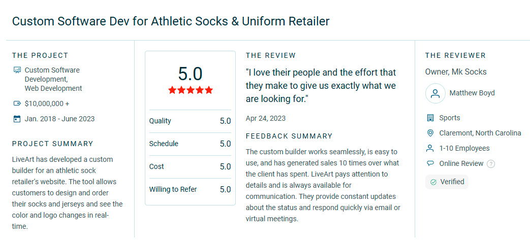 Socks and Uniform