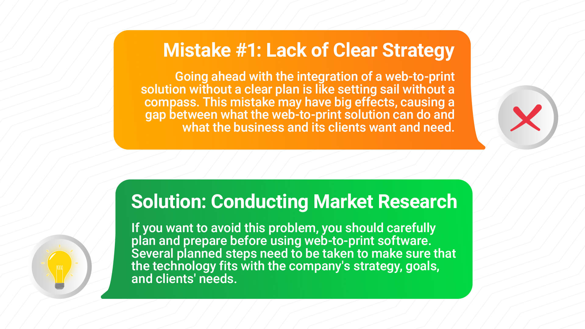 Mistake #1: Lack of Clear Strategy