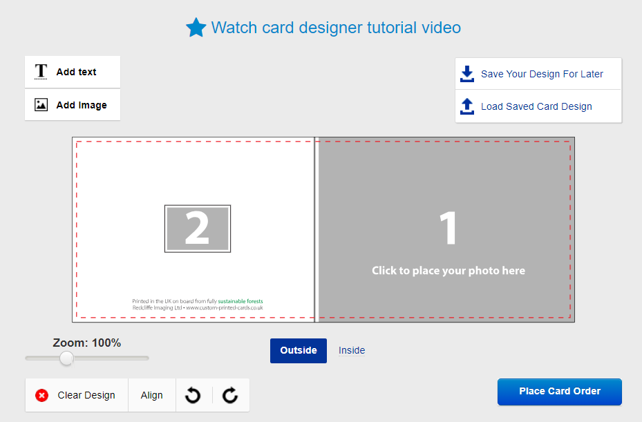 Redcliffe Imaging website with cards designer Redcliffe Imaging website with cards designer