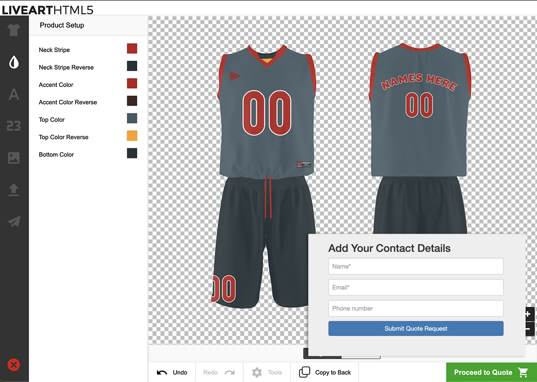Shopify HTML5 Product Designer Get Quote HTML5 Product Designer